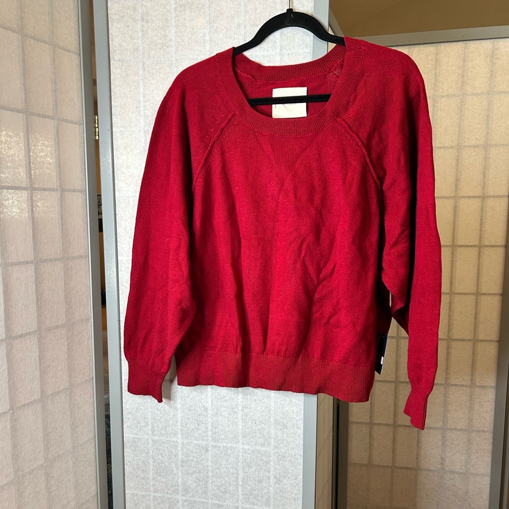 NWT Lucky Brand Red Women's Sweater